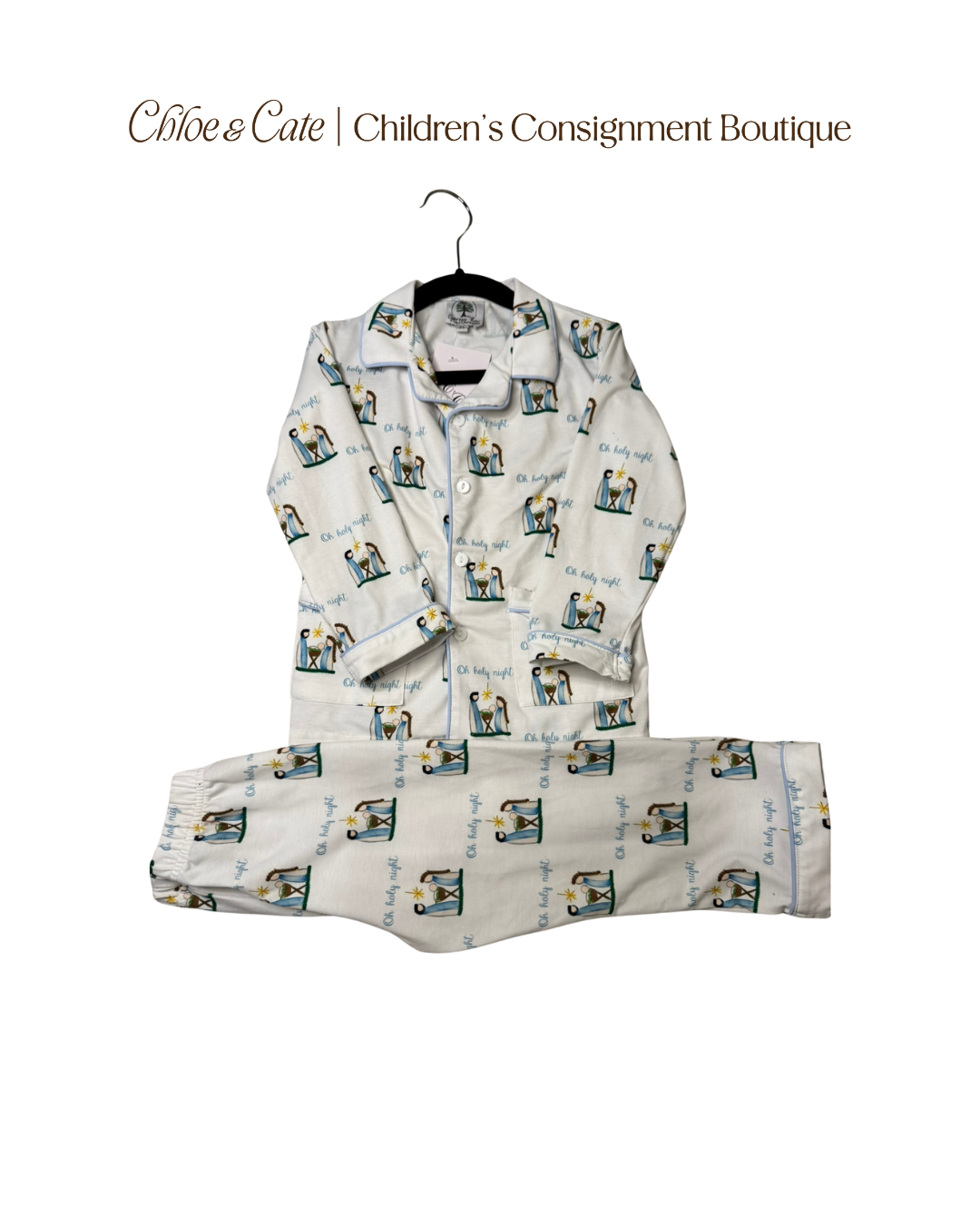Boys O Holy Night Pjs 2T