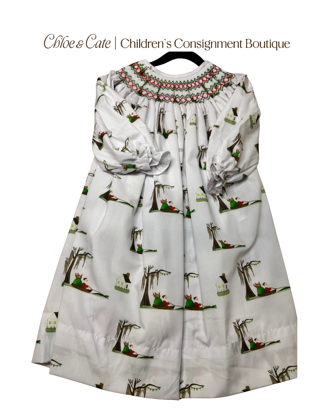 Girls Nola Smocked Dress 3T
