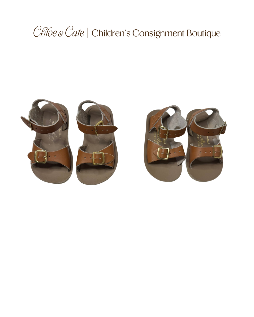 Boys Sun-San Surfer Buckle Sandal Sizes 4 and Size 6