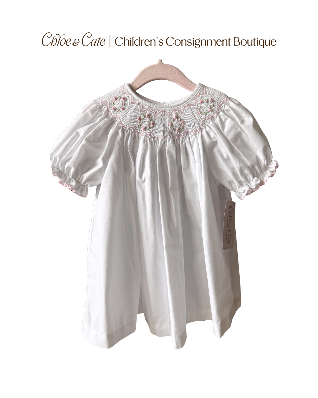 Petit Bebe Hand Smocked Top 4T