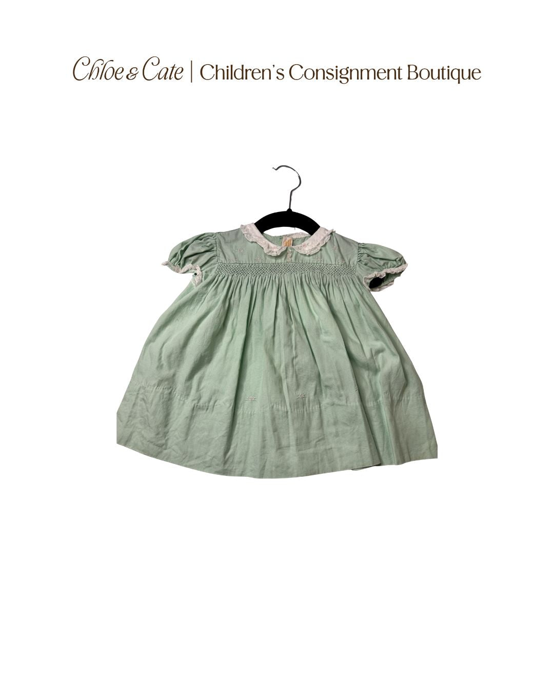 Girls Vintage Dress Size 3m