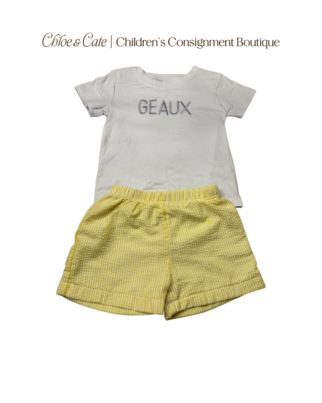 Boys Bitty Babe Geaux Set 2T