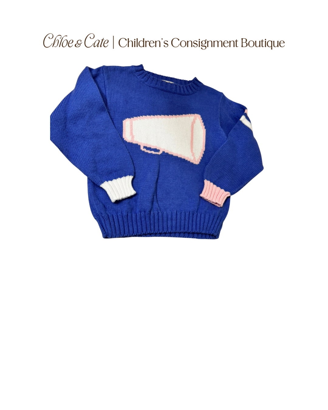 Girls Beaufort Bonnet Isabelle's Intarsia Sweater 3T