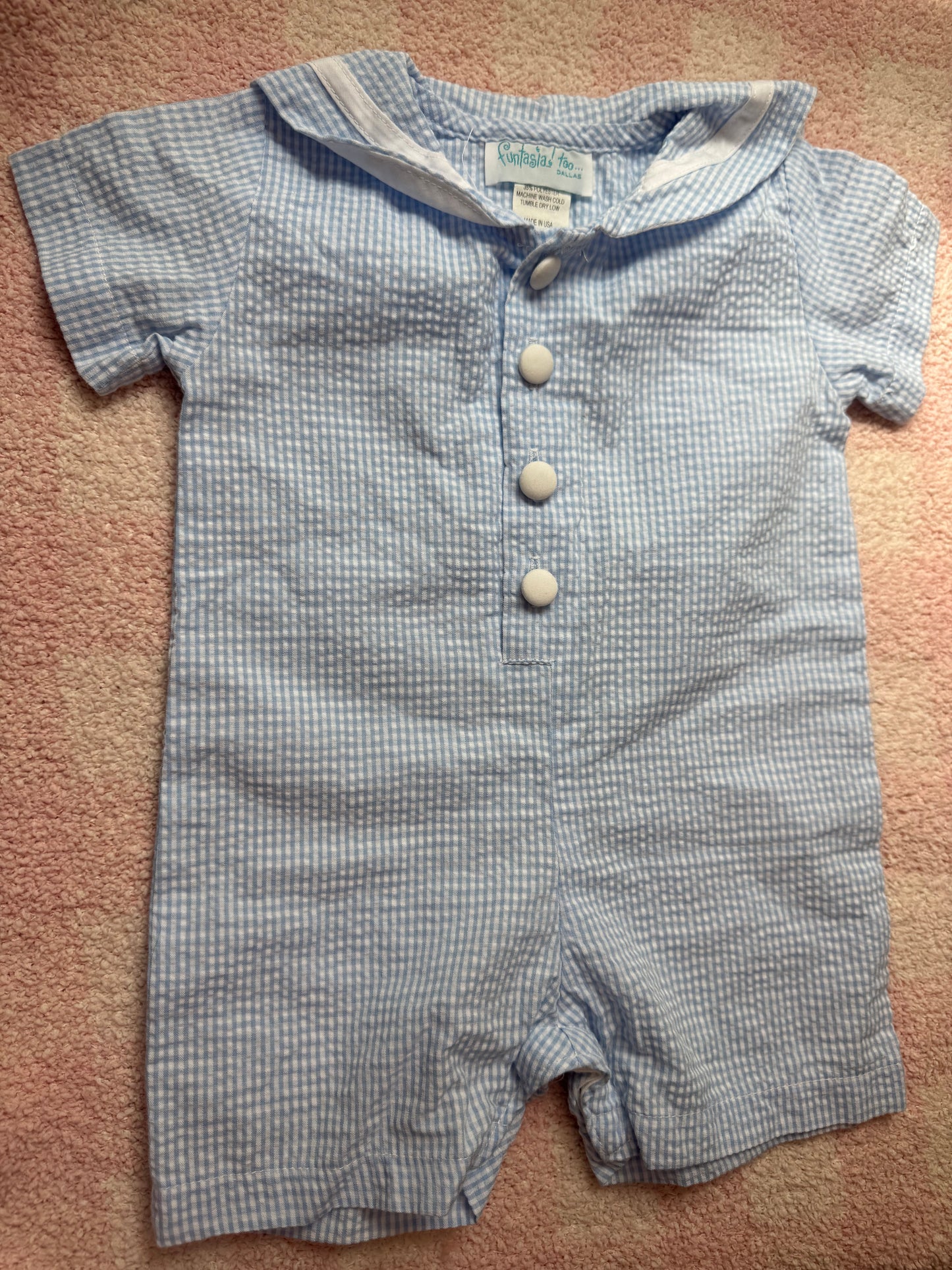 Boys Funtasia too John John Size 12 Months