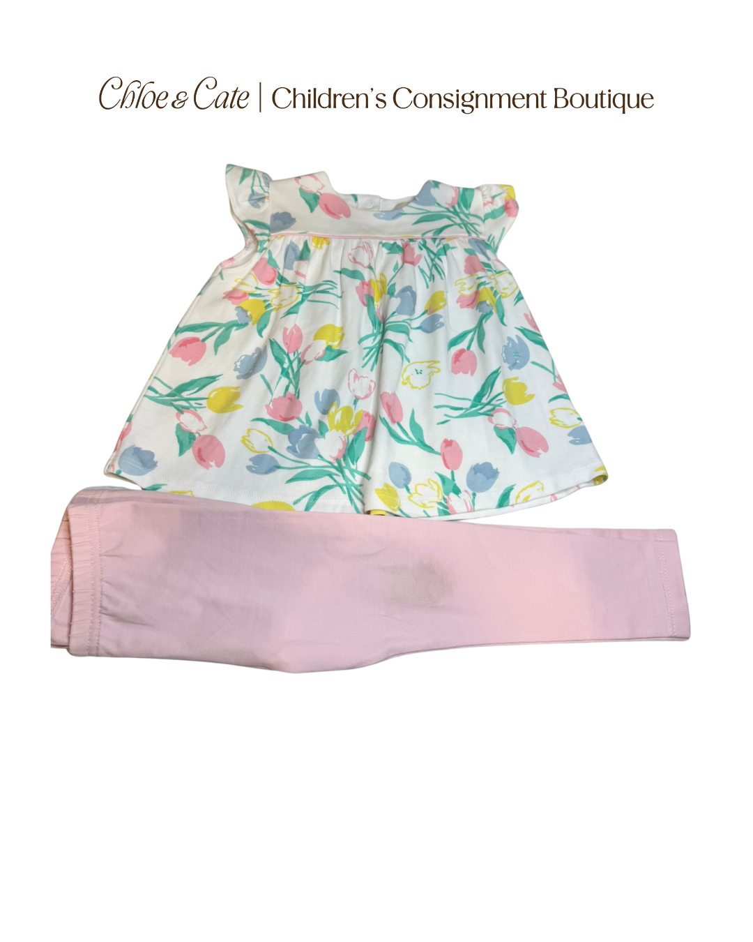 Girls The Beaufort Bonnet Top 2T and Leggings 18-24m