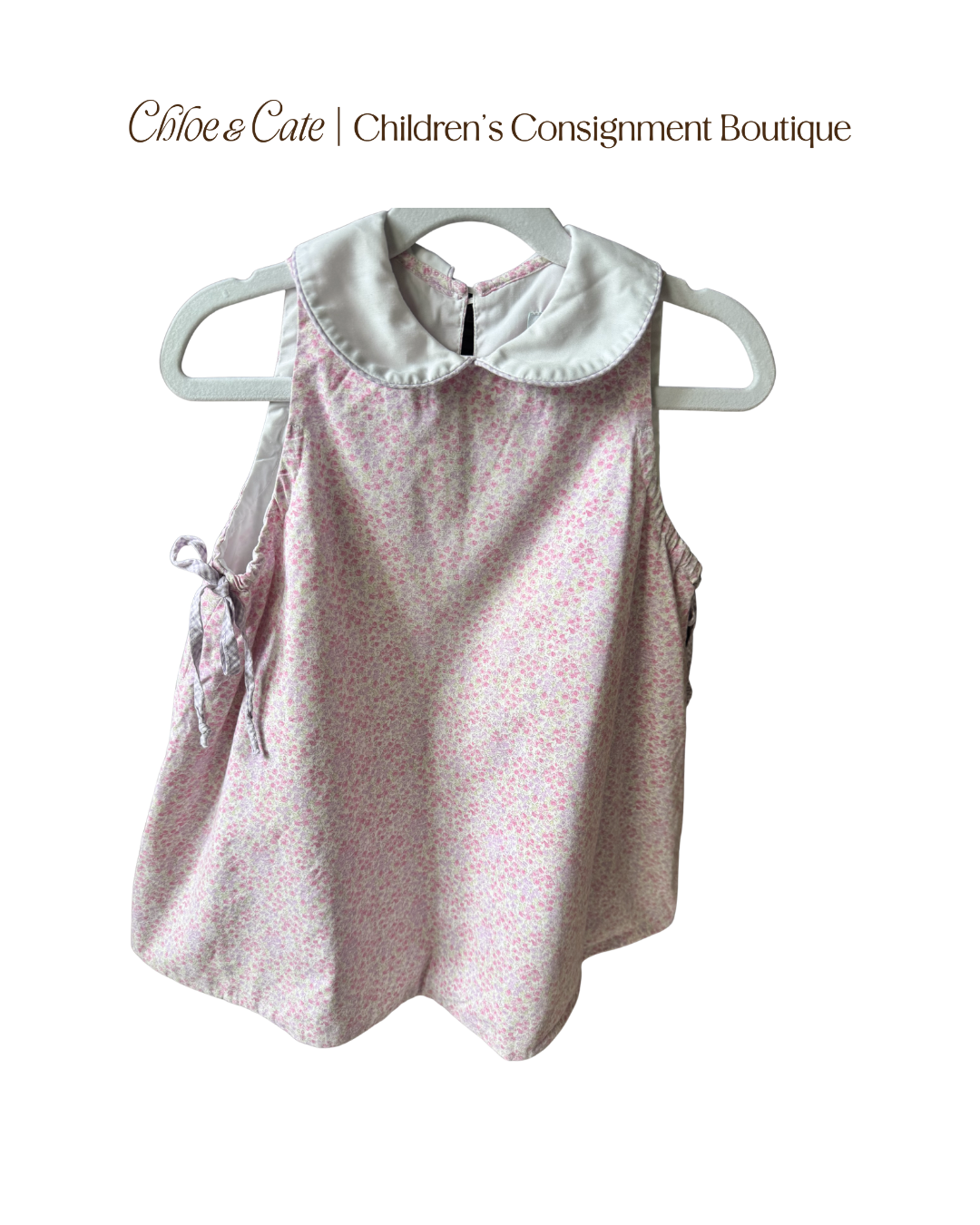 Red Beans Girls Floral Dress 3T