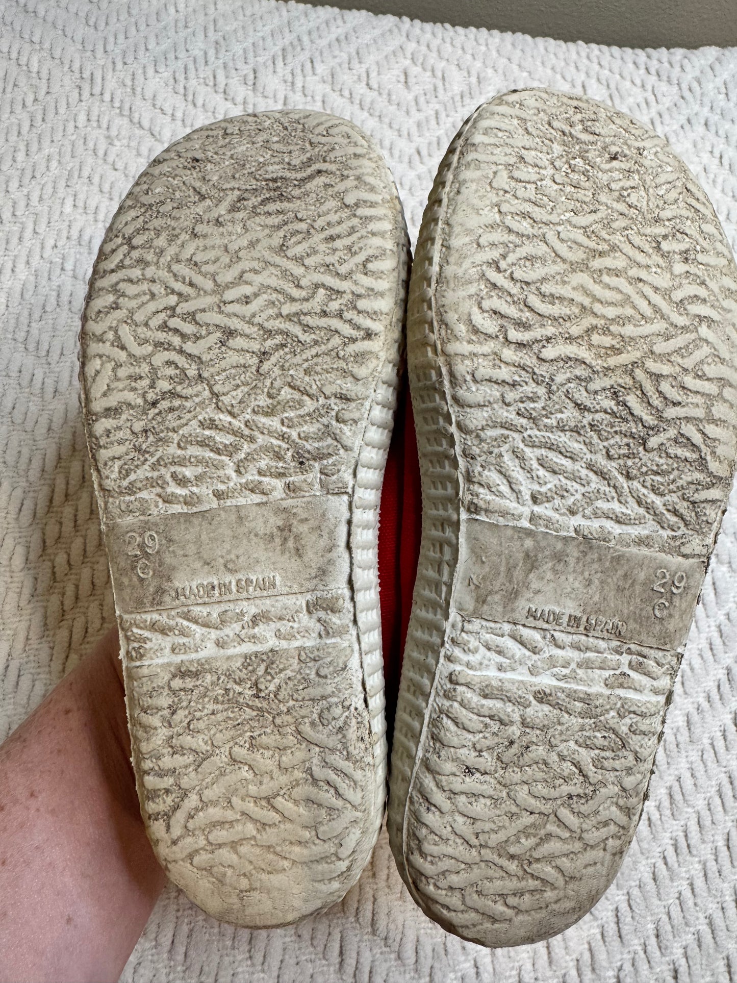 Girls Cienta Kids Red Shoes Size 29