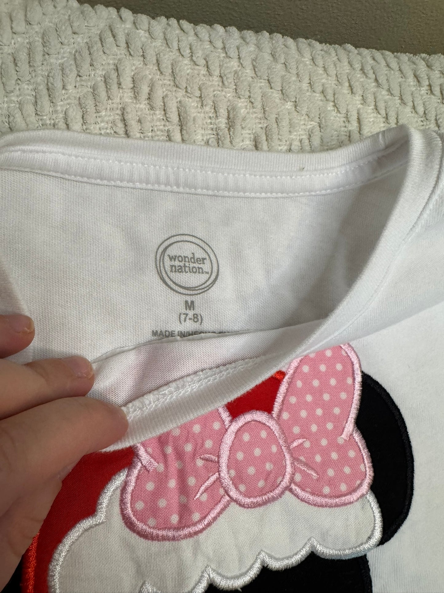 Girls Custom Tee Size 7-8