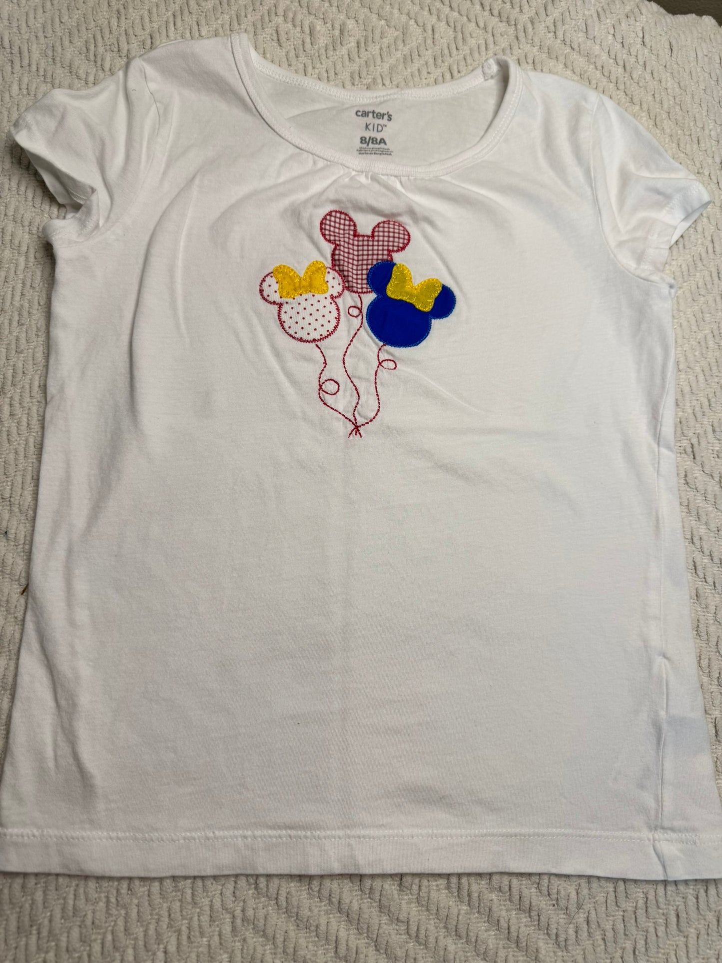 Girls Custom Tee Size 8