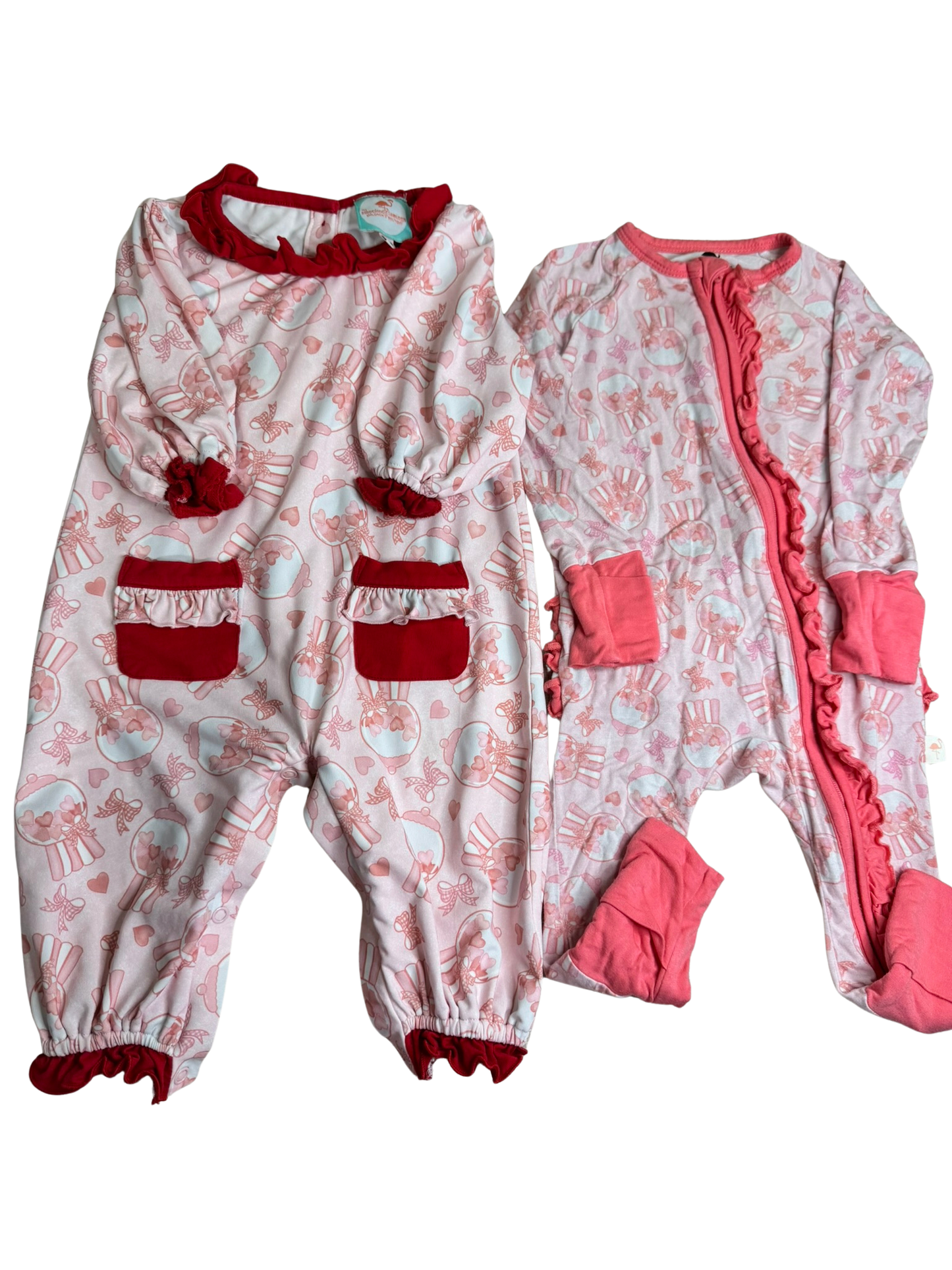 Girls The Smocked Flamingo Bundle 3-6 Months