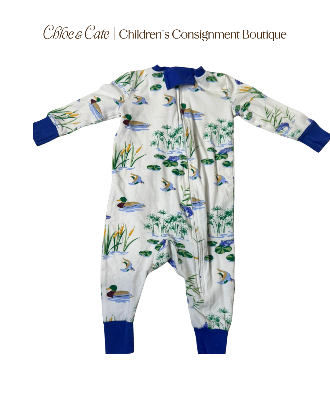 Boys Ishtex Mallard Sleeper Size 6 Months