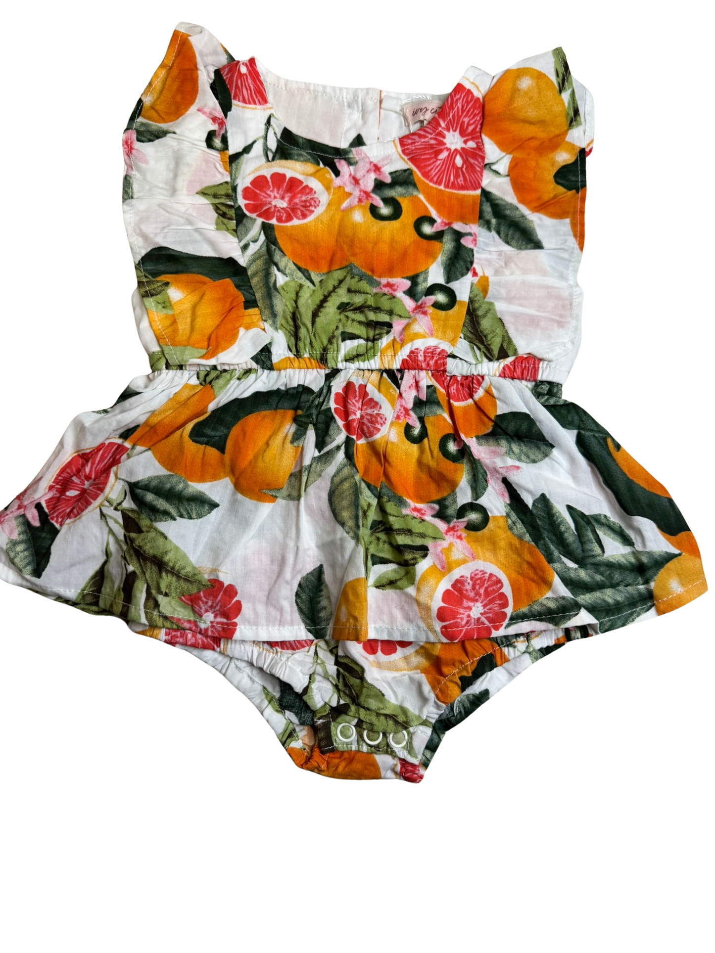 Girls Ivy City Co Fruit Bubble 6-9m New with Tags