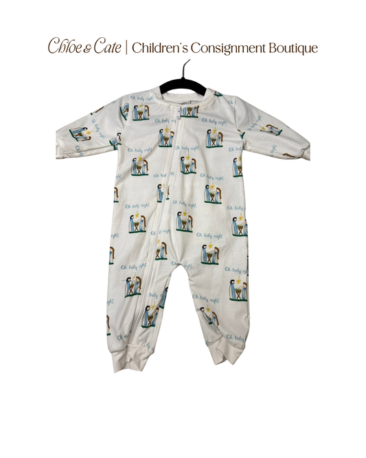 Boys O Holy Night Pajamas 3M - Cypress Row | Holiday Sleepwear