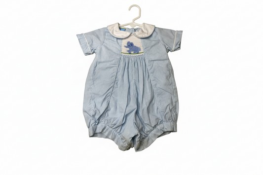 Boys Avani Classics Elephant Short Bubble 9 Months