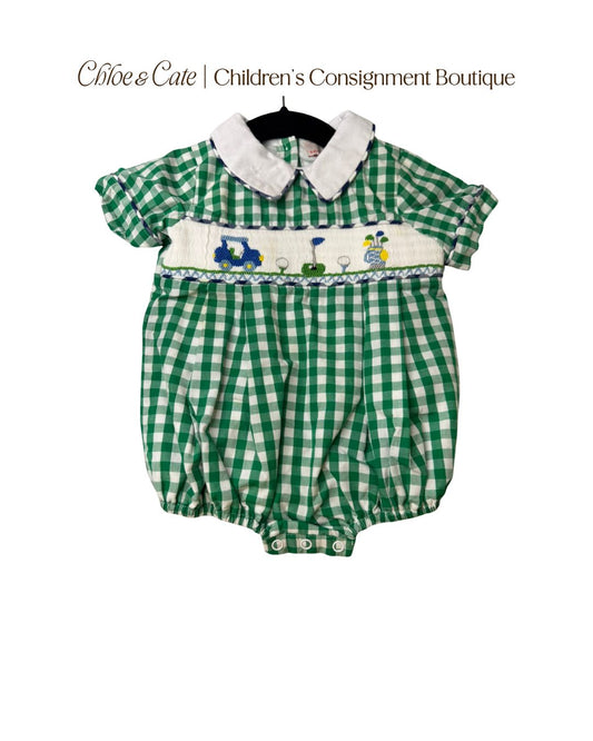 Boys Smockingbird golf bubble size 6 months