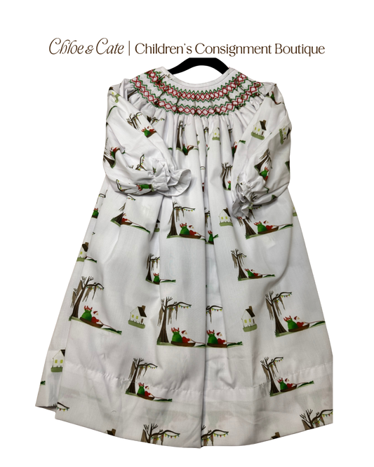 Girls Nola Smocked Dress 3T