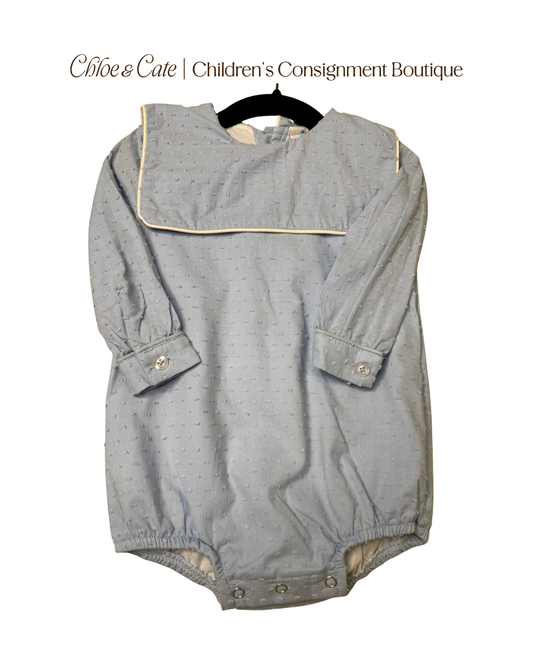 Boys Stitchy Fish Bubble 9m