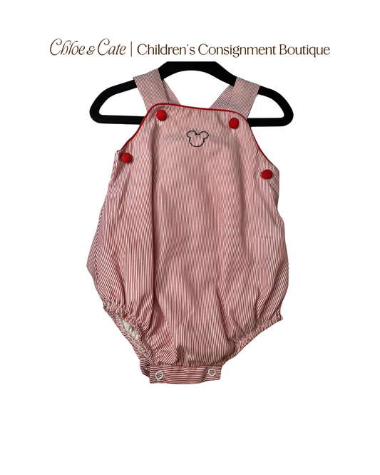 Boys The Proper Peony Mouse Ears Red Boy Bubble Size 6 Months