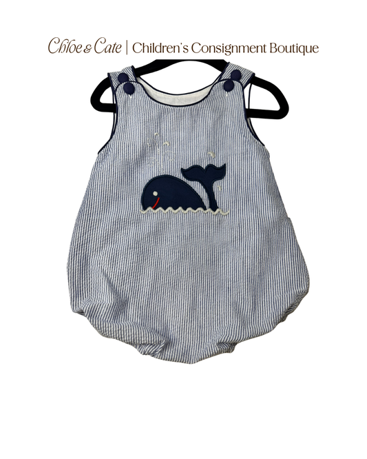 Boys Lil Cactus Whale Bubble 6-12 Months