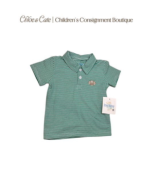 Boys Itsy Bitsy Football Tee 2T