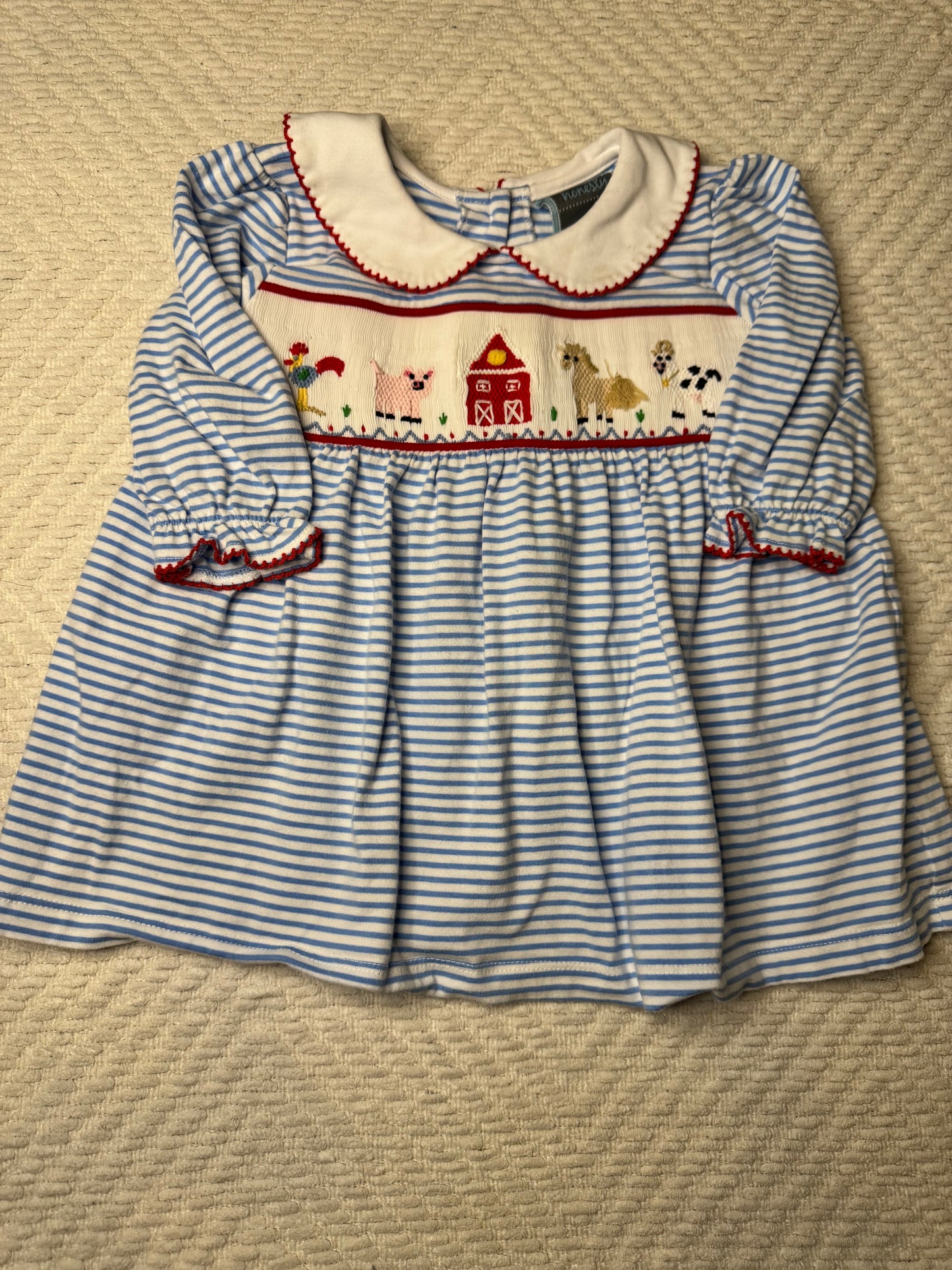 Girls Honestly Dress 12m