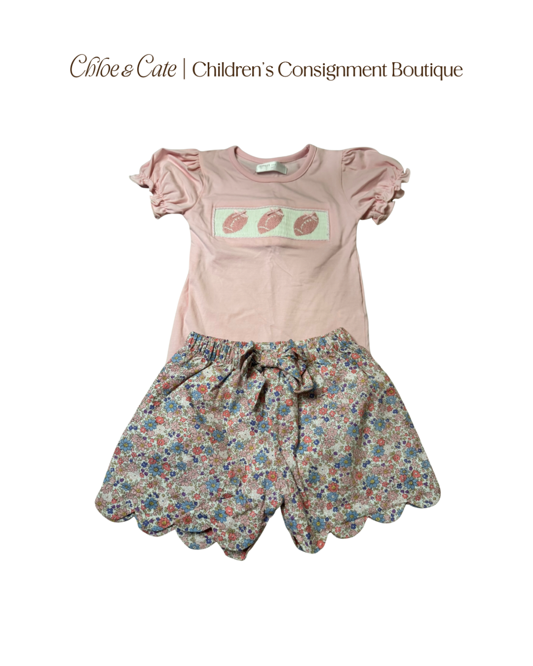 Girls Cecil and Lou Top and Shorts Set 3T
