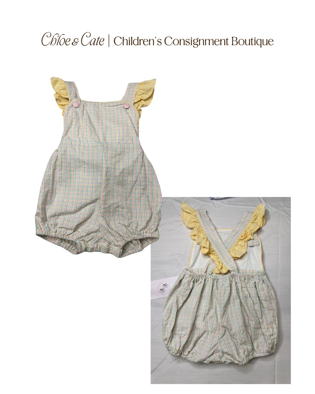 Girls Willow Sunsuit 12m