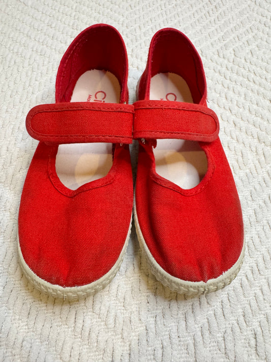 Girls Cienta Kids Red Shoes Size 29