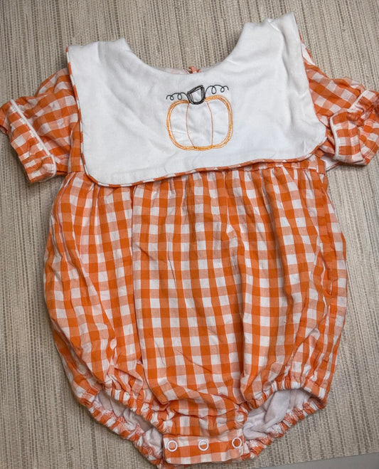 Boys Bitty Babe Pumpkin Bubble 18 Months