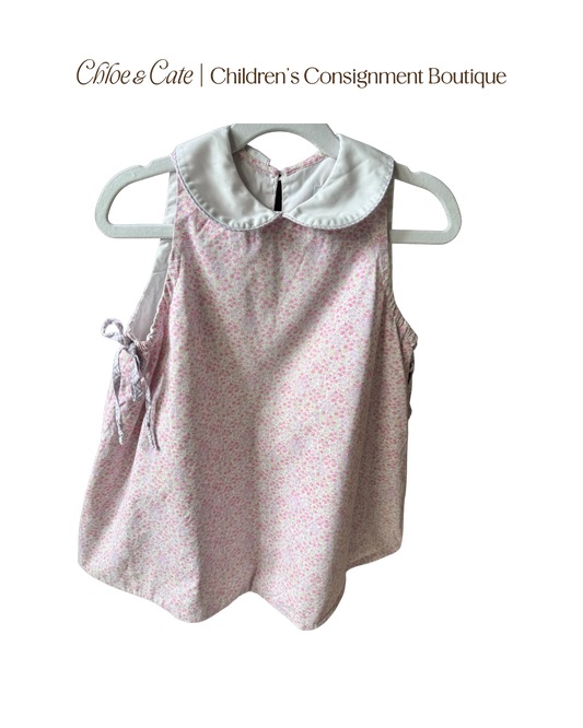 Red Beans Girls Floral Dress 3T