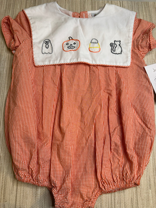 Boys Seaux Smocked Bubble 2T