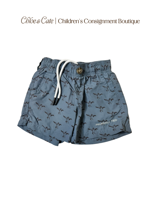 Boys Properly Tied Mallard Shorts 2T