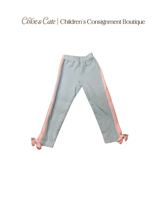 Girls Little English Bow Knit Pants 3T