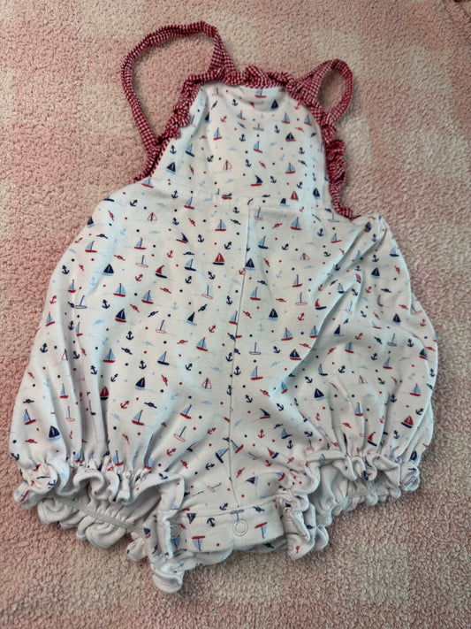 Girls Lullaby Set Sun Suit Bubble 18m
