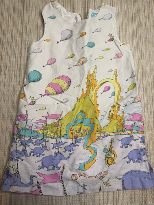 Girls Dr. Seuss "Oh The Places You'll Go" Dress 2T