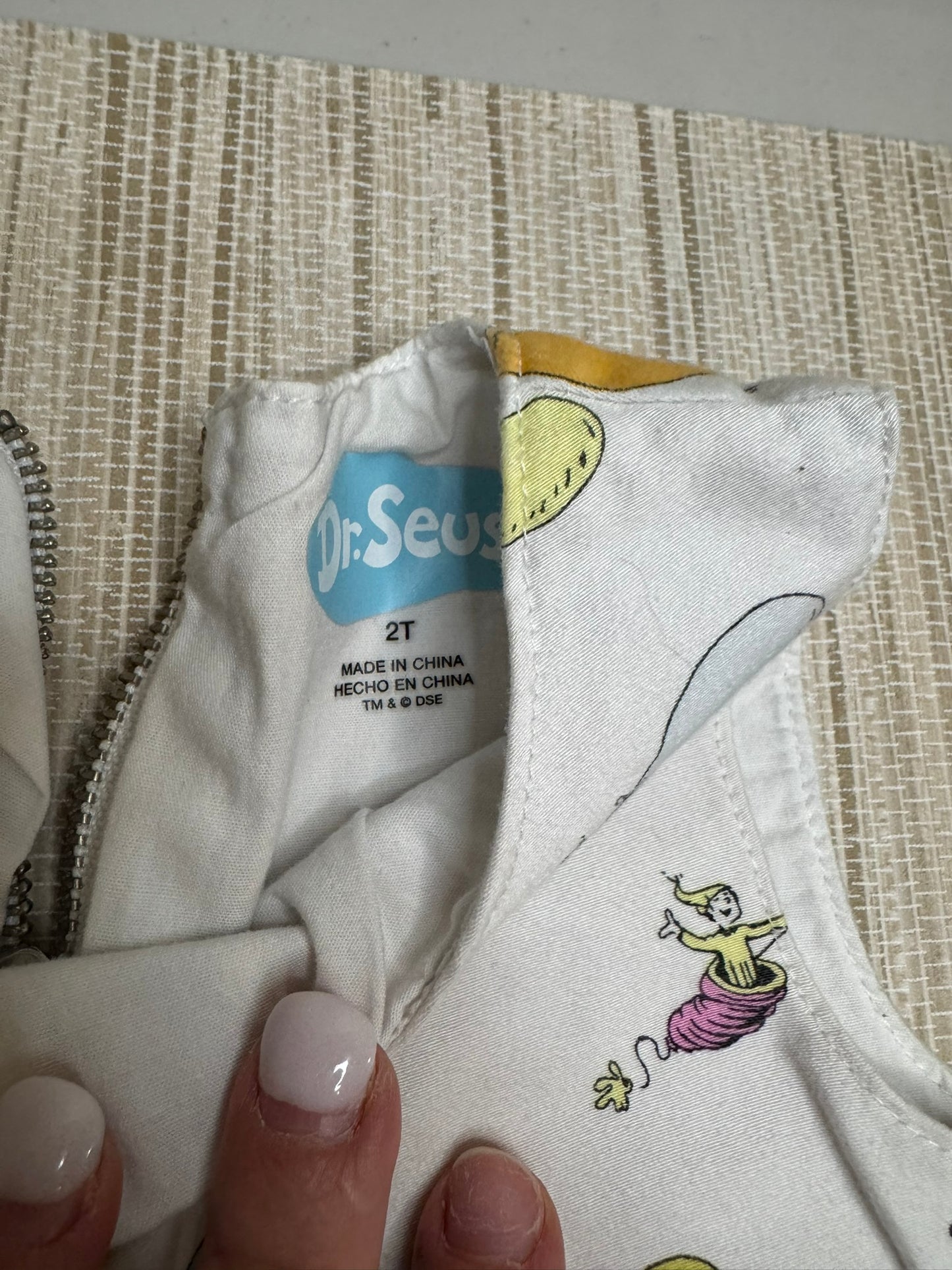 Girls Dr. Seuss "Oh The Places You'll Go" Dress 2T