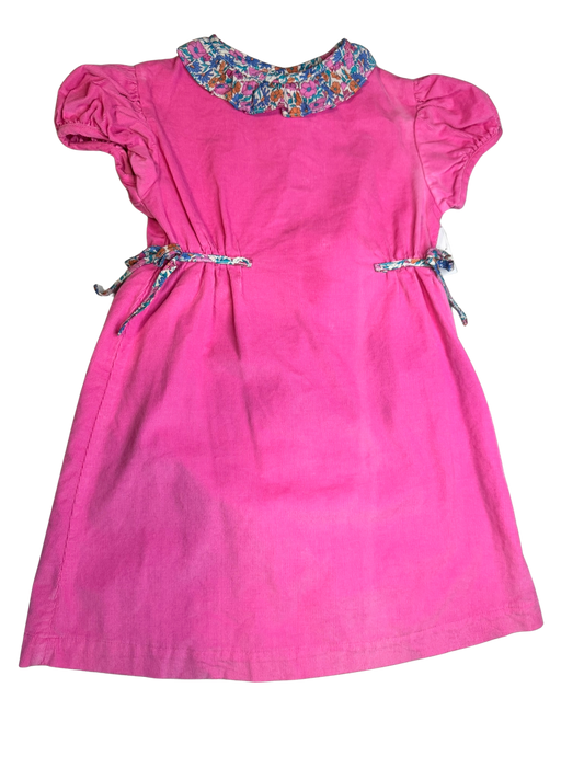 Girls Red Beans Dress Size 5