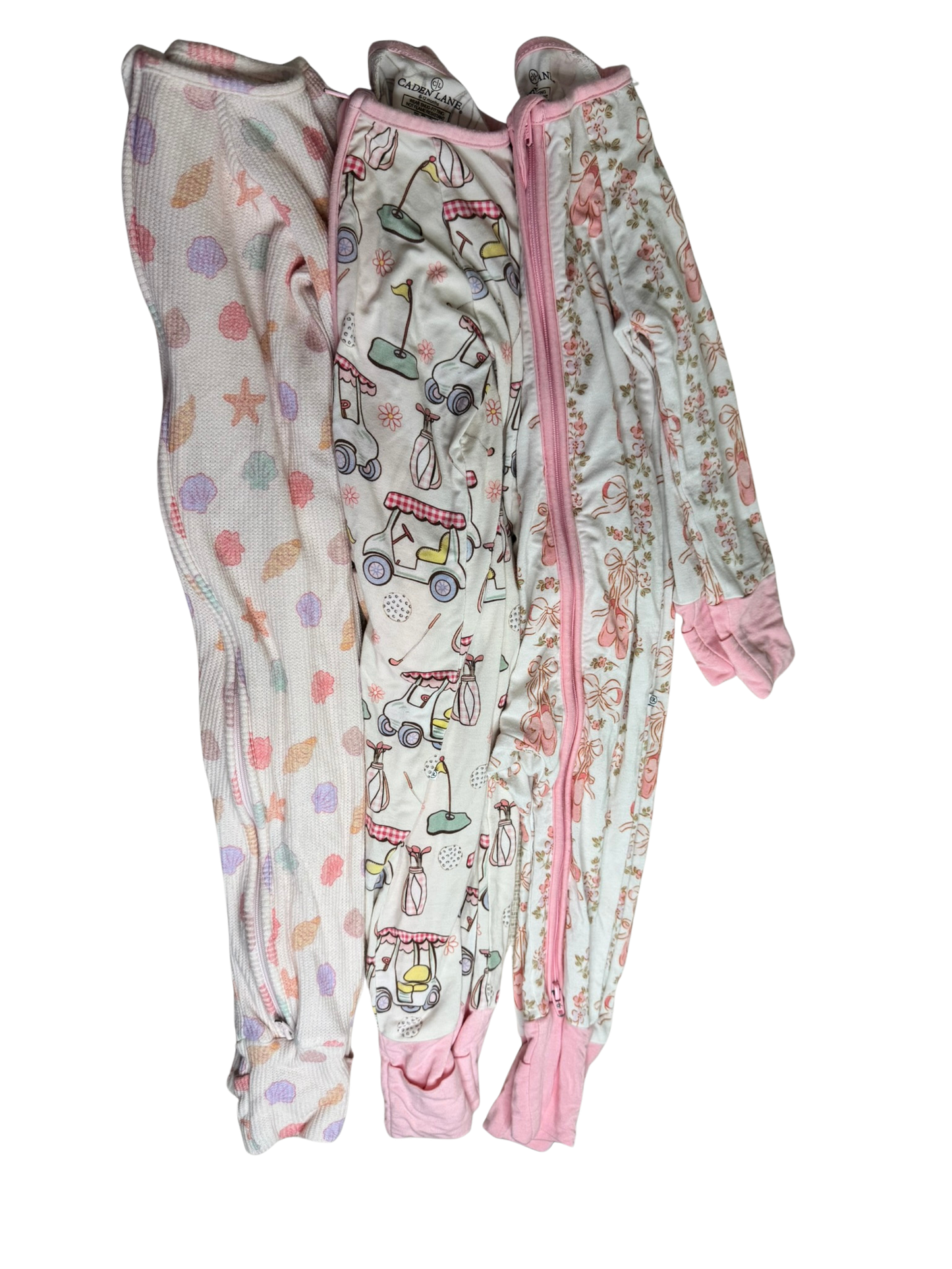 Girls Bamboo Pj Bundle (3) 6-12 Months