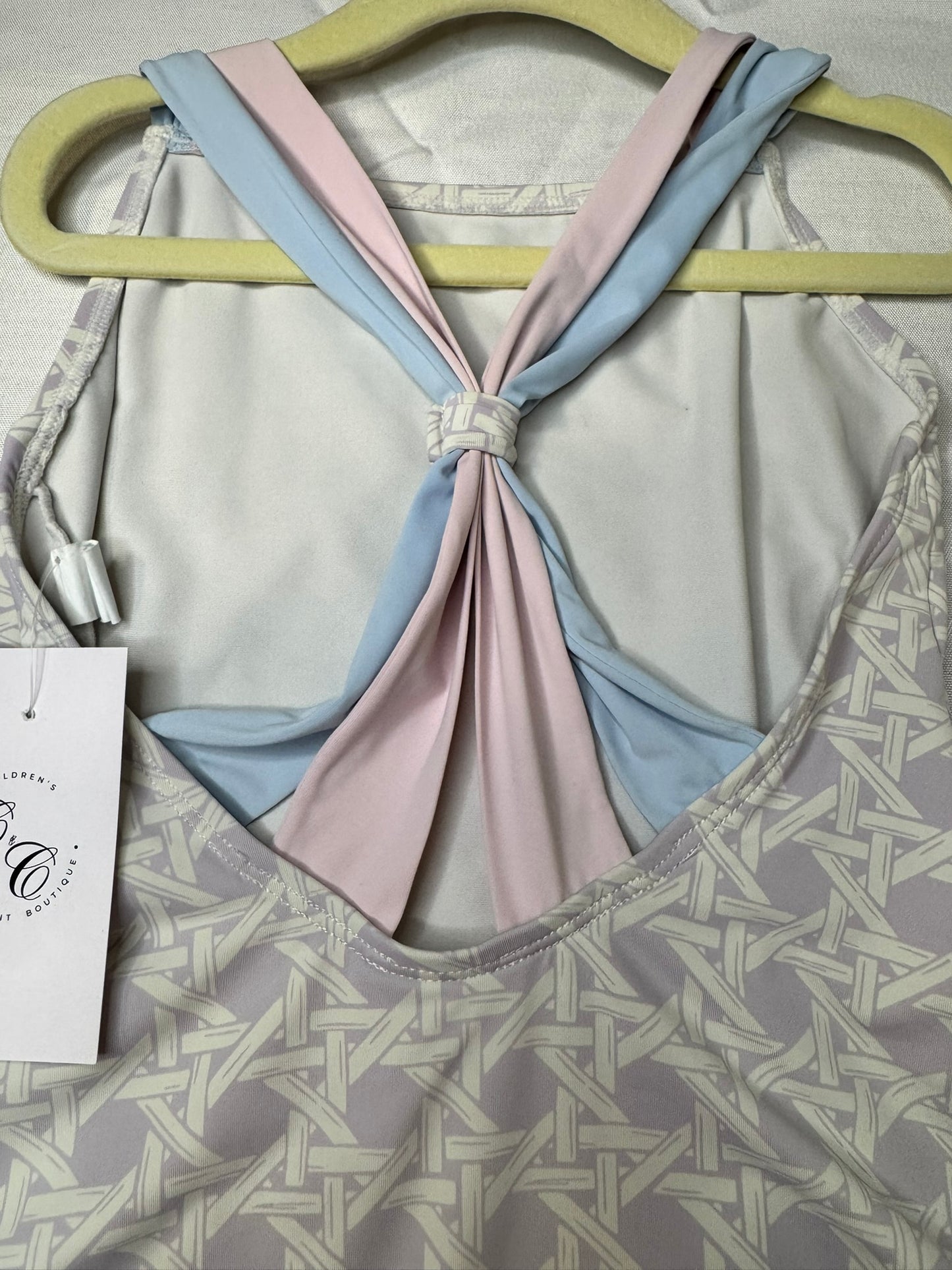 Girls TBBC Purple Swim Size 7