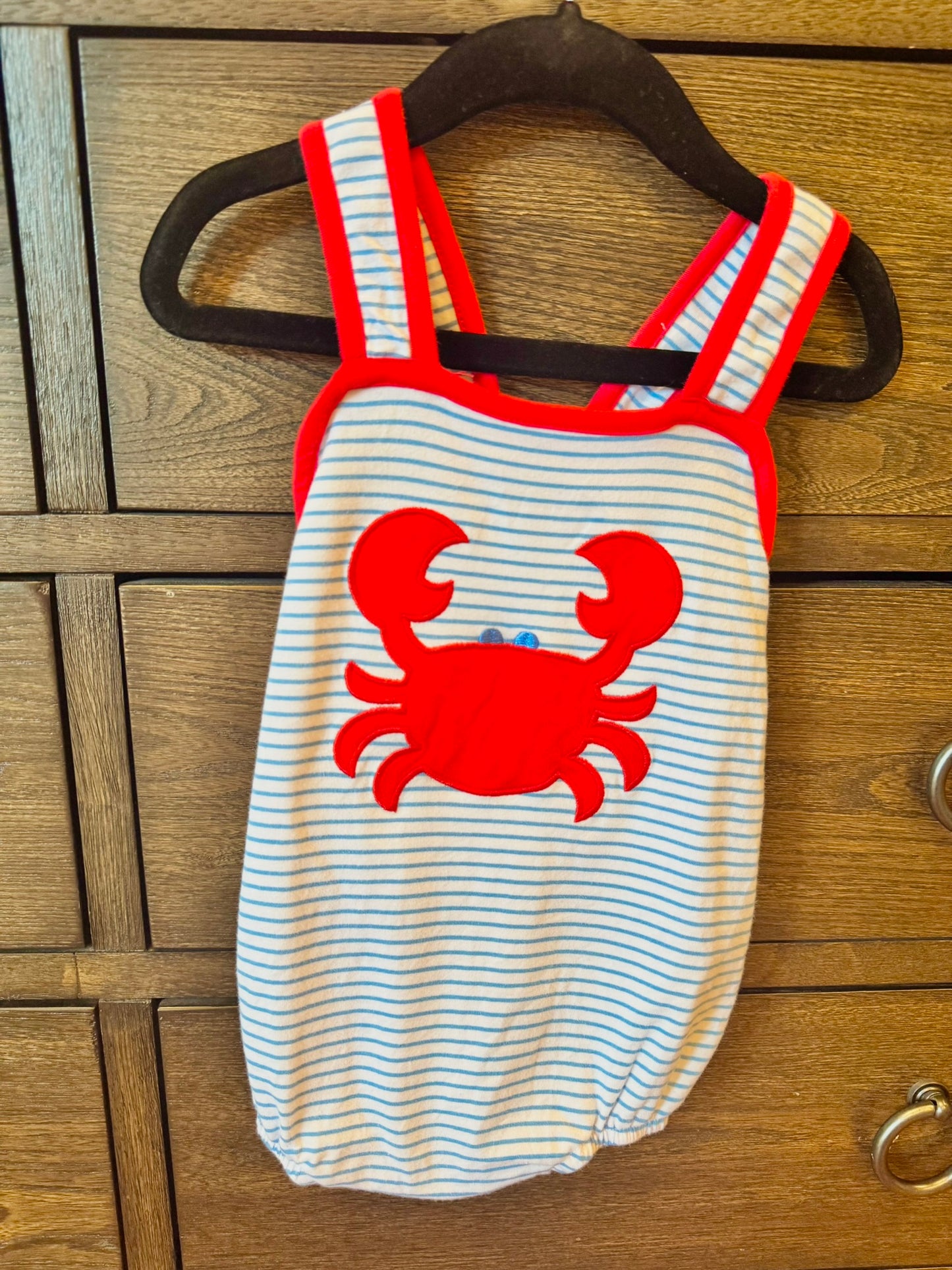 Classic Whimsey Crab Bubble 18M