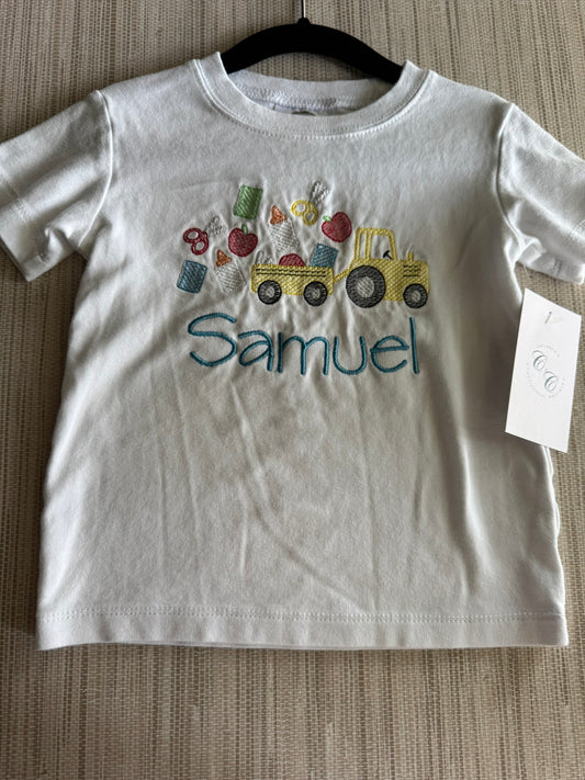 Boys Back To School Tee 2T