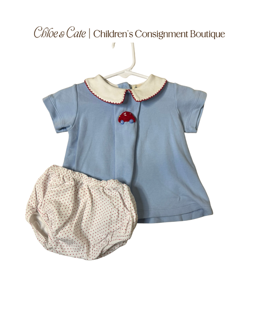 Boys Baby Luigi Car Diaper Set 12 Months