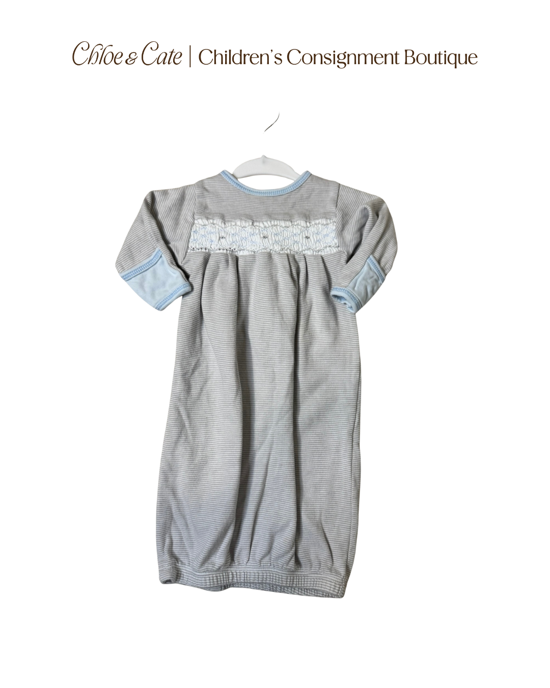 Boys Magnolia Baby Day Gown Size NB
